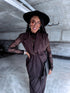 Komplekts "INTENSE 22666" - veste + bikses - CHOCO